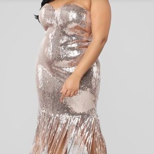 Sequin Fringe dress